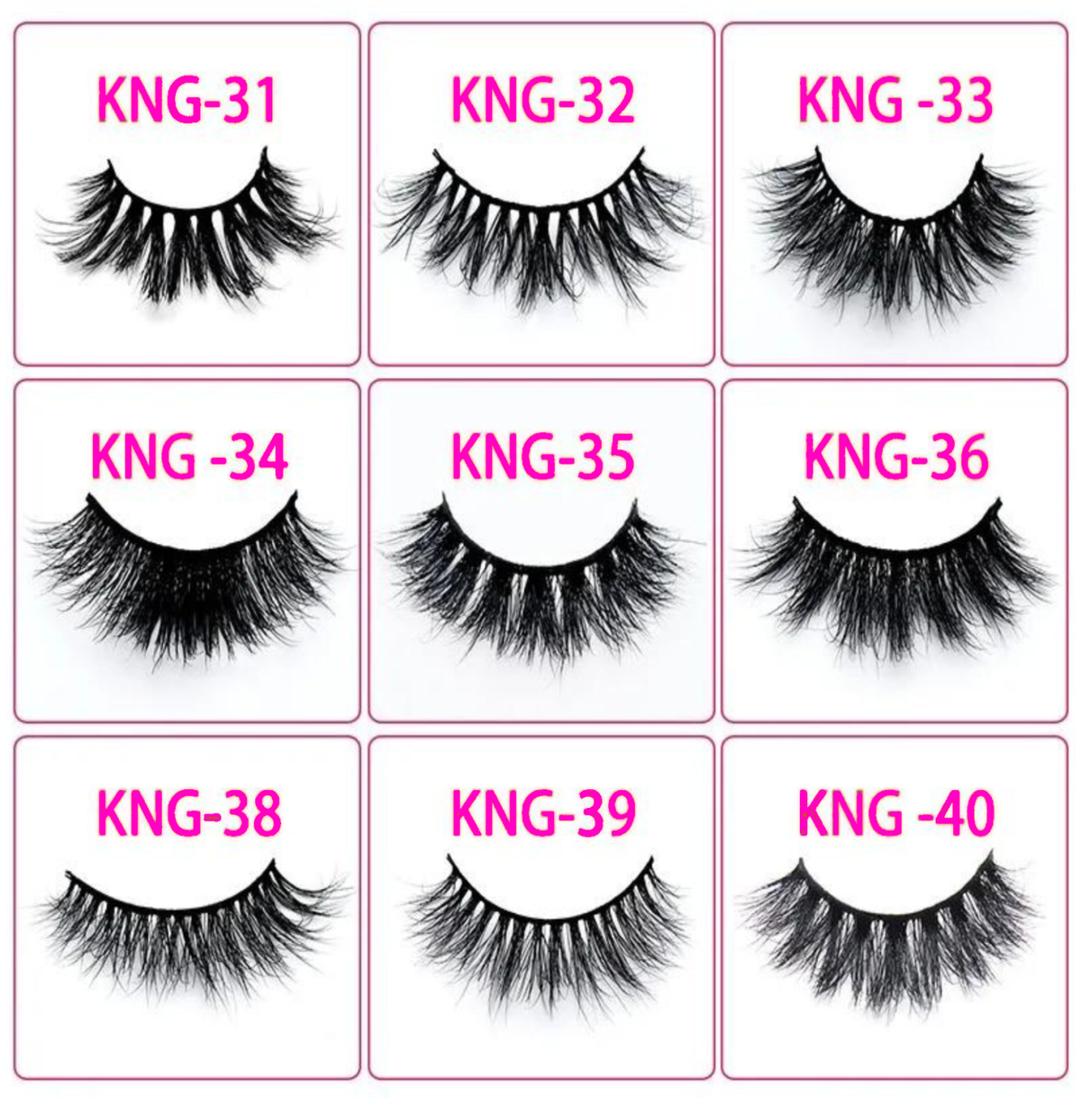 KNG Series - Your Favorite Lashes