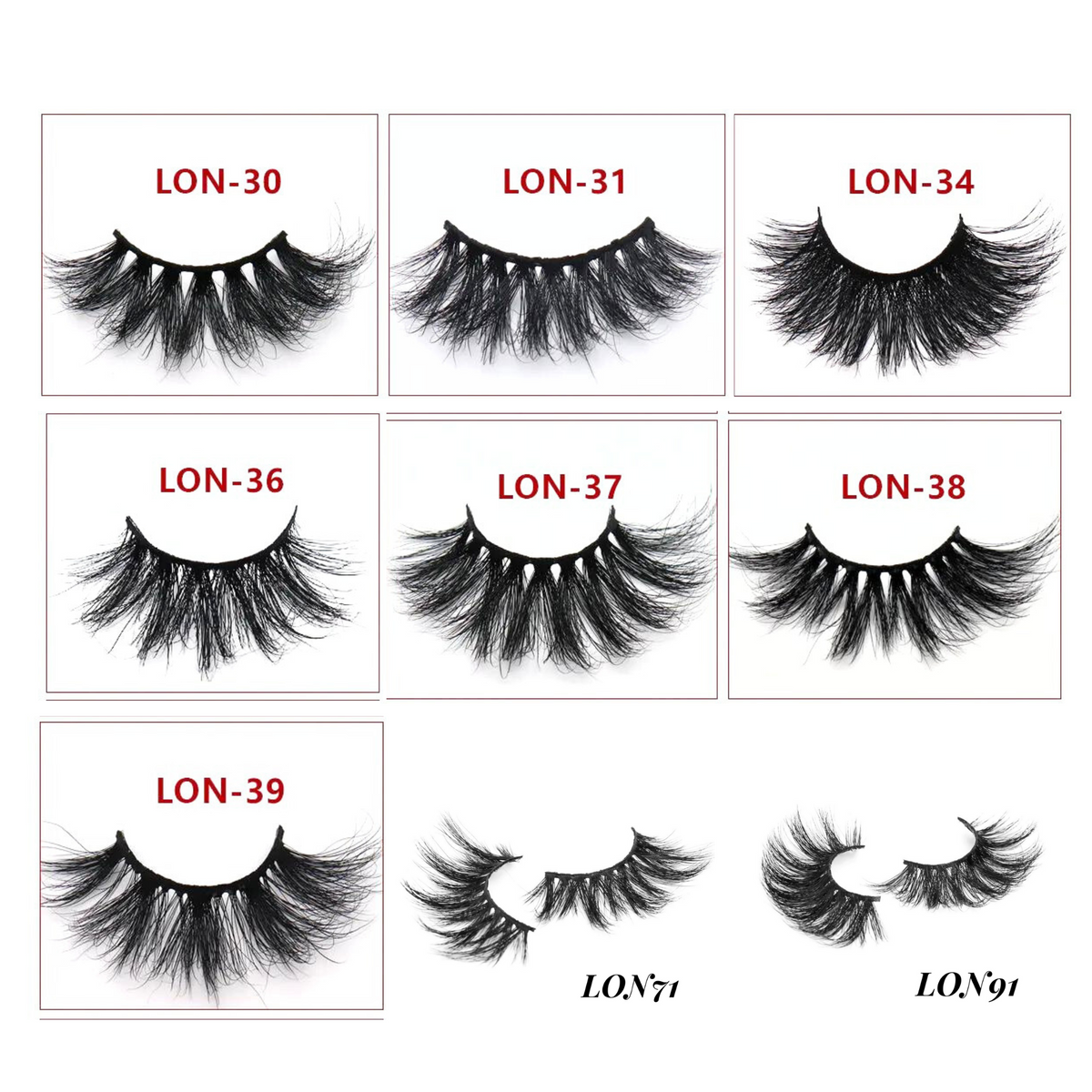 25mm Mink Lashes - (The Wifey)