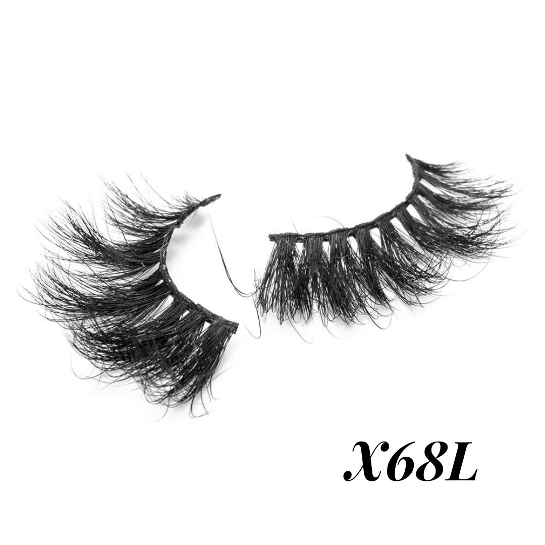 Mink Lashes - X Series -  (The CRUSH)