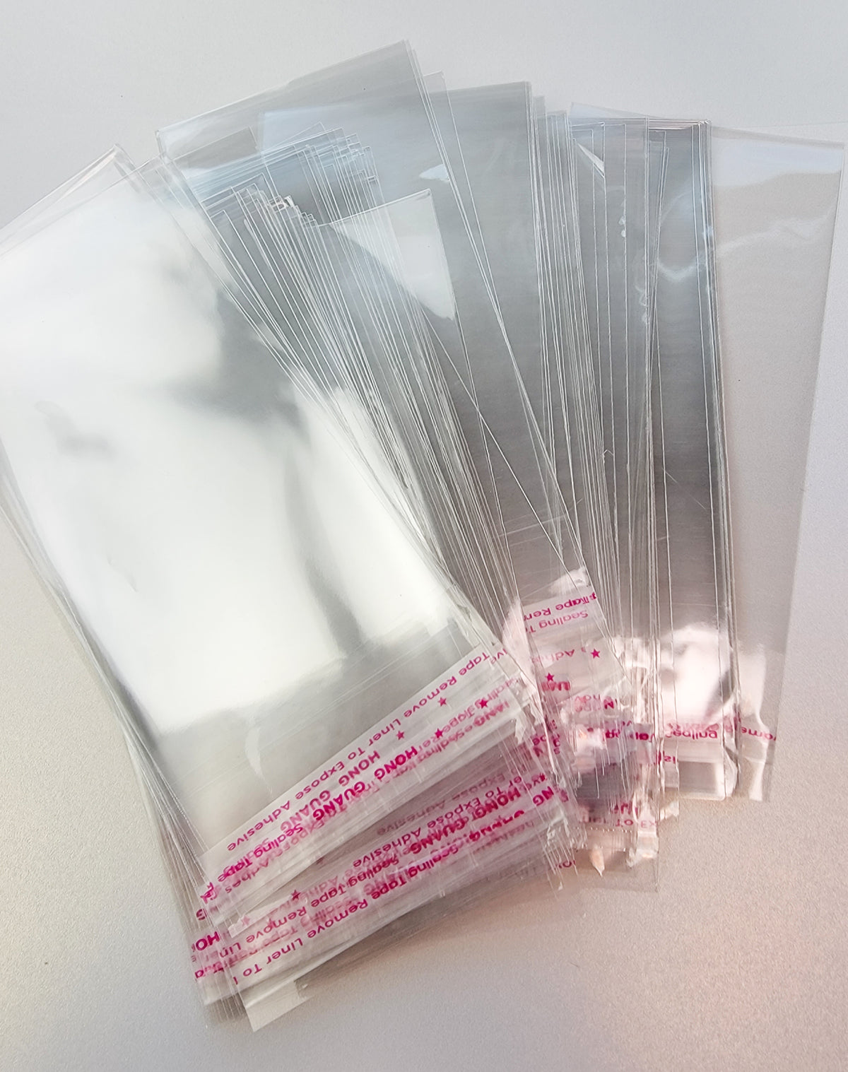 Self Seal Plastic Wrap for Lash Boxes